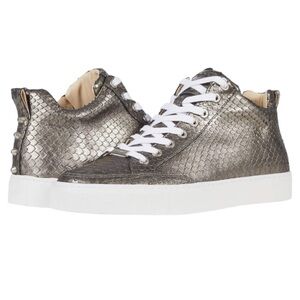 J/Slides Leesa Cut Embossed Side-zip Sneakers